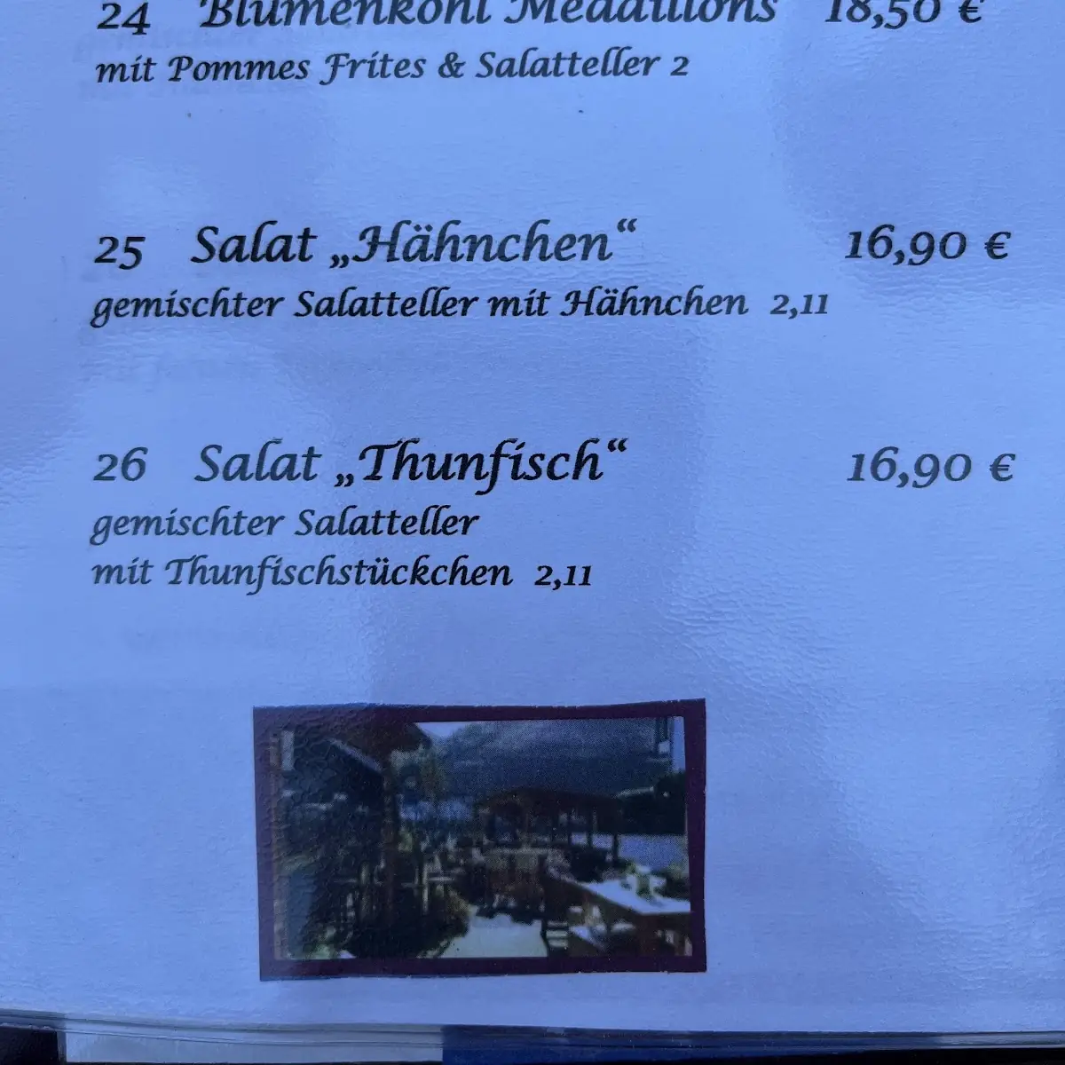 Speisekarte photo 8