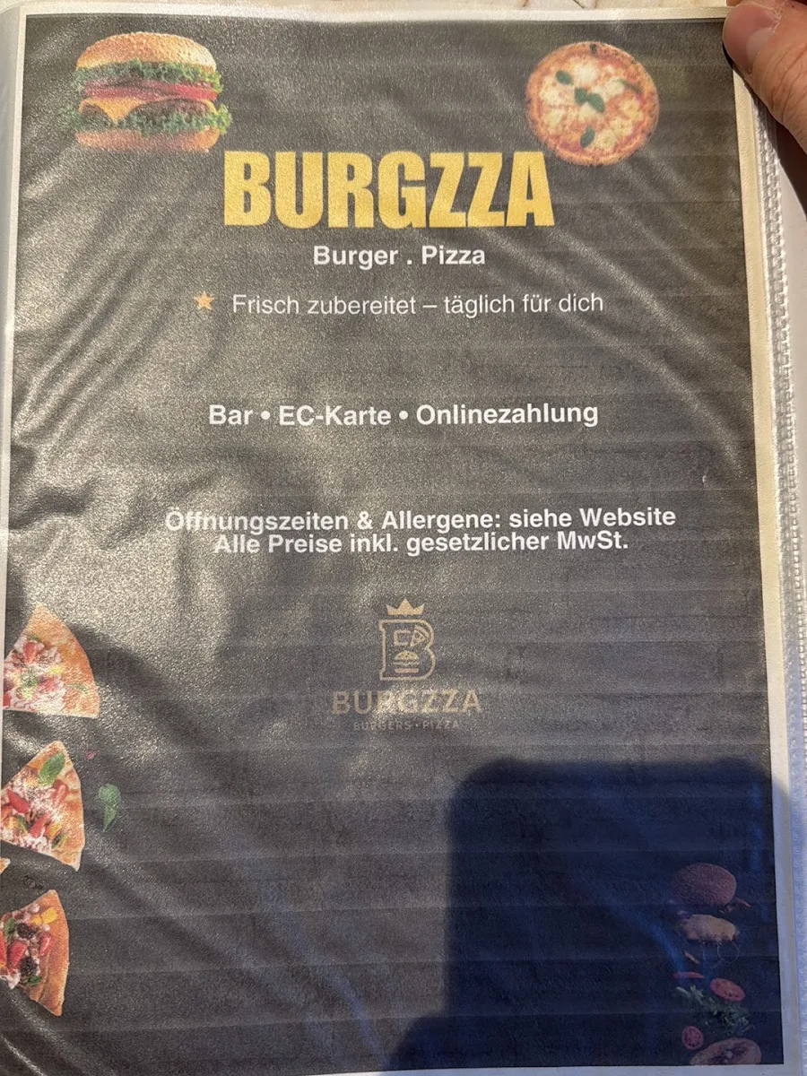 Speisekarte, Burgzza