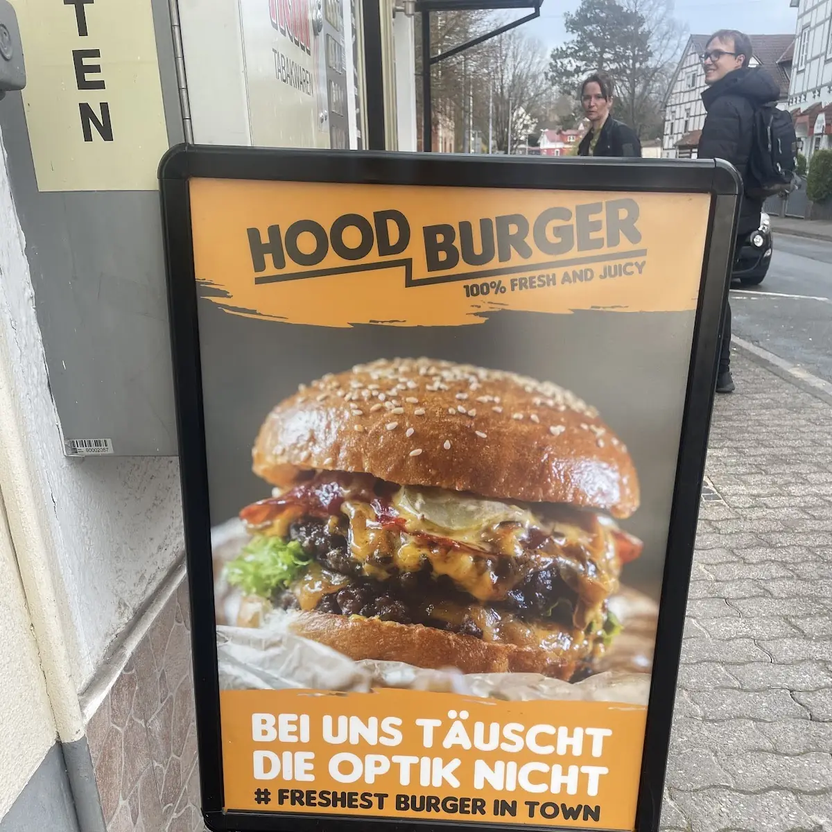 Speisekarte, Still Burger Korbach