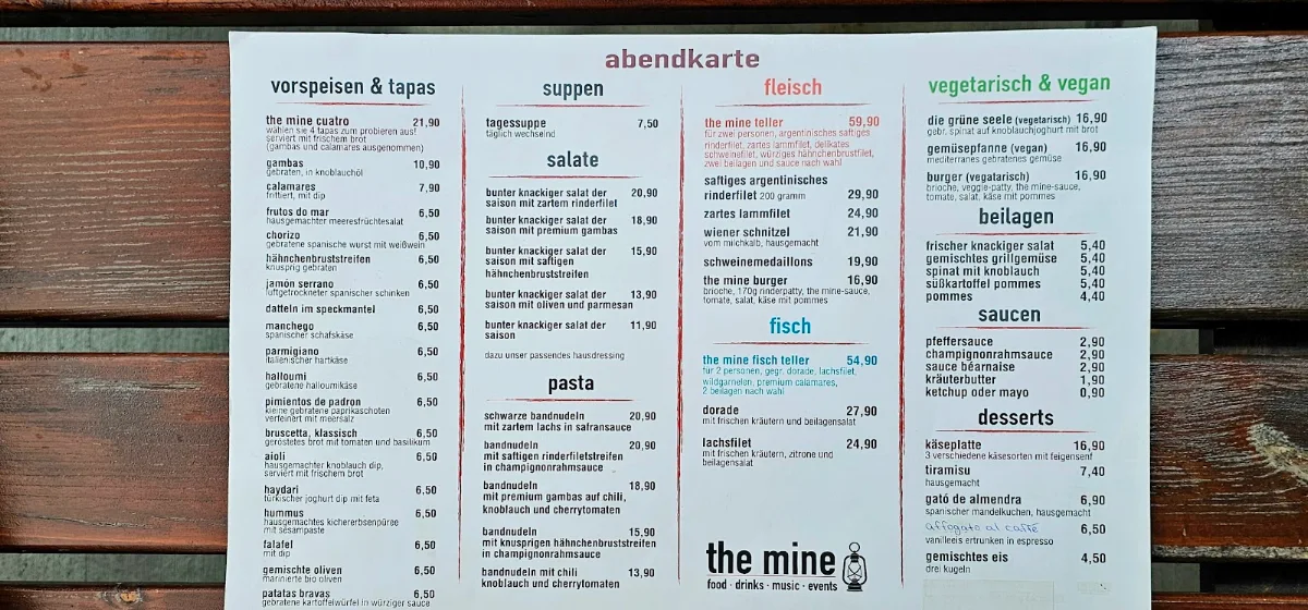 Speisekarte photo 4