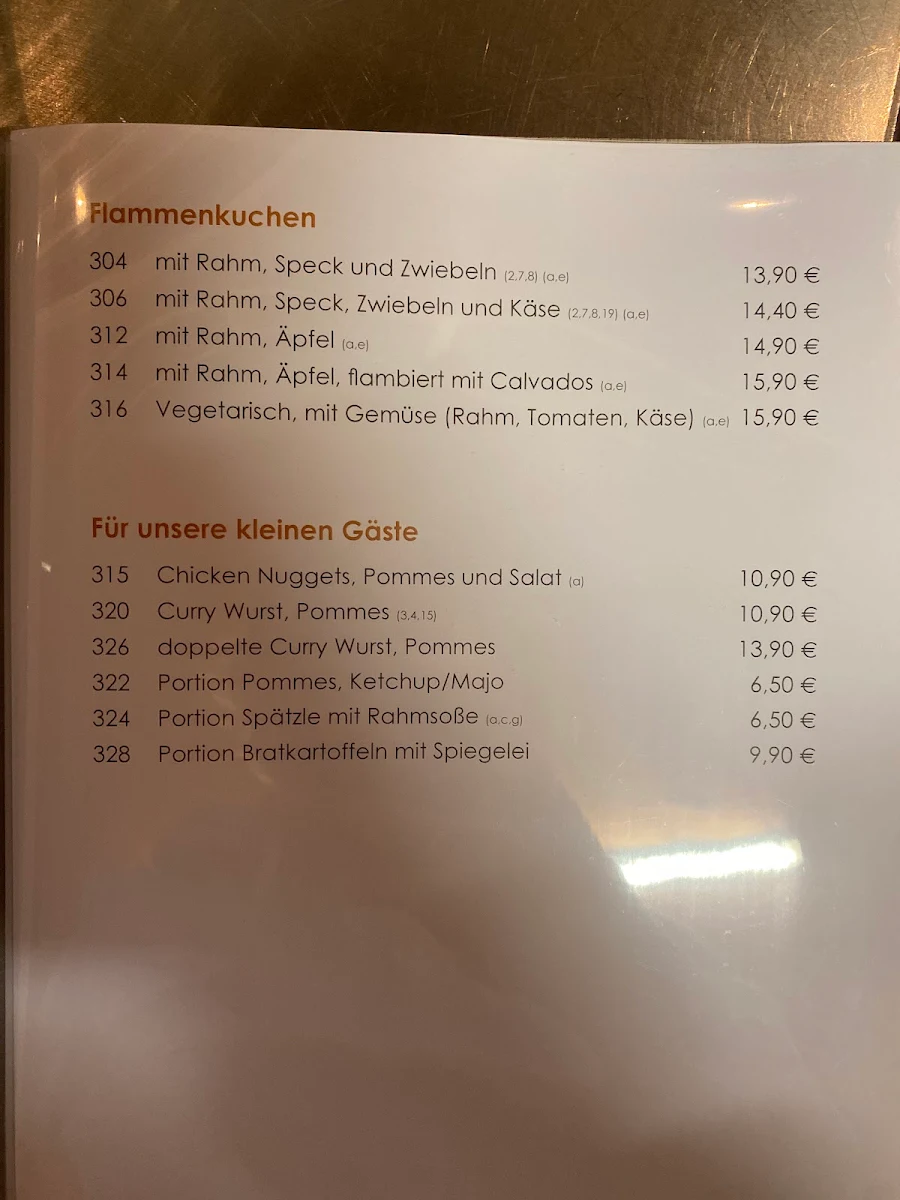 Speisekarte photo 3
