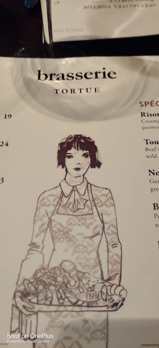 Speisekarte, chez l'ami TORTUE