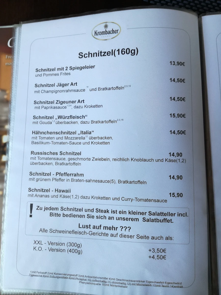 Speisekarte photo 4