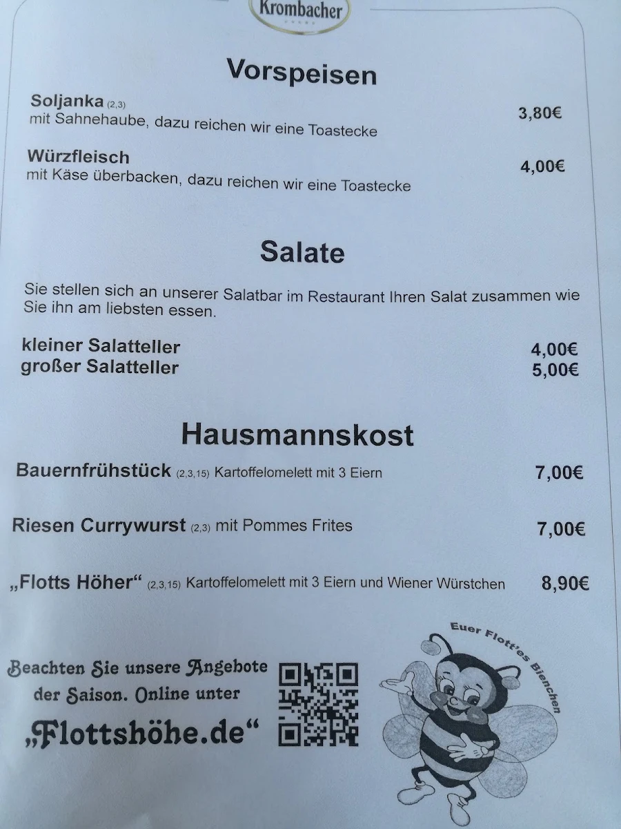 Speisekarte photo 5