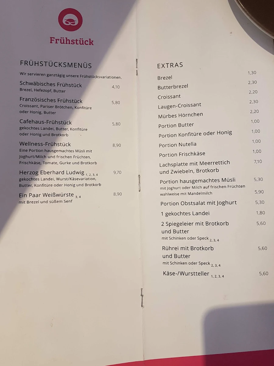 Speisekarte photo 1