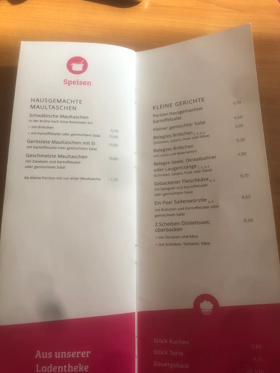 Speisekarte photo 7