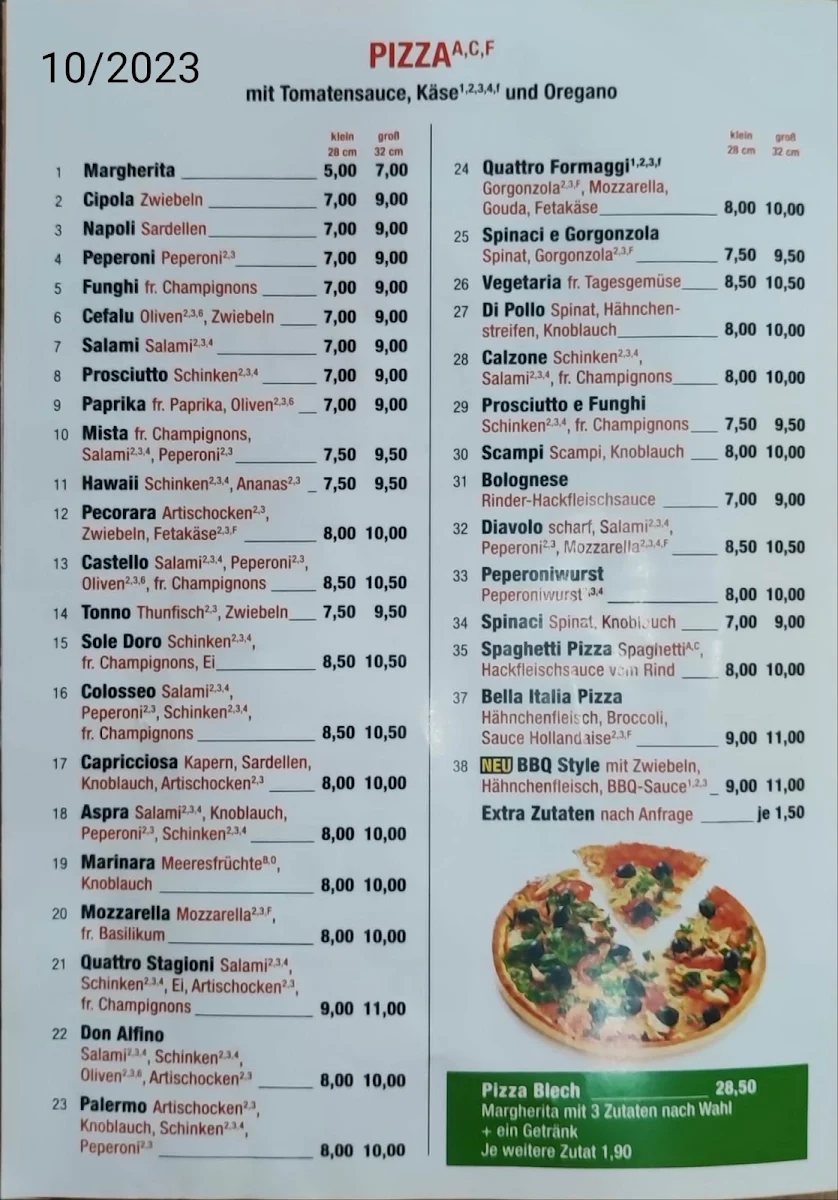 Speisekarte photo 2