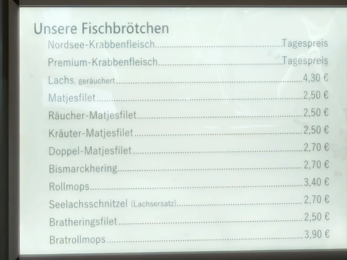 Speisekarte photo 10