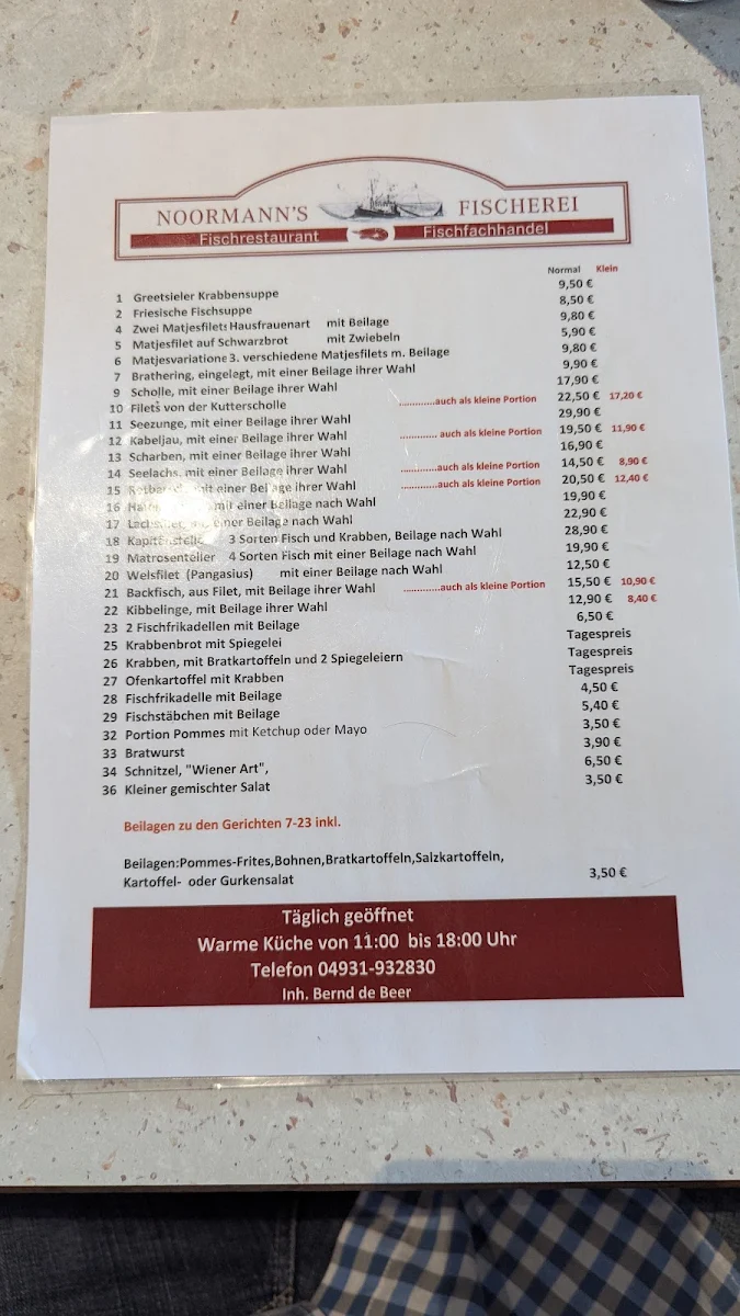 Speisekarte photo 6