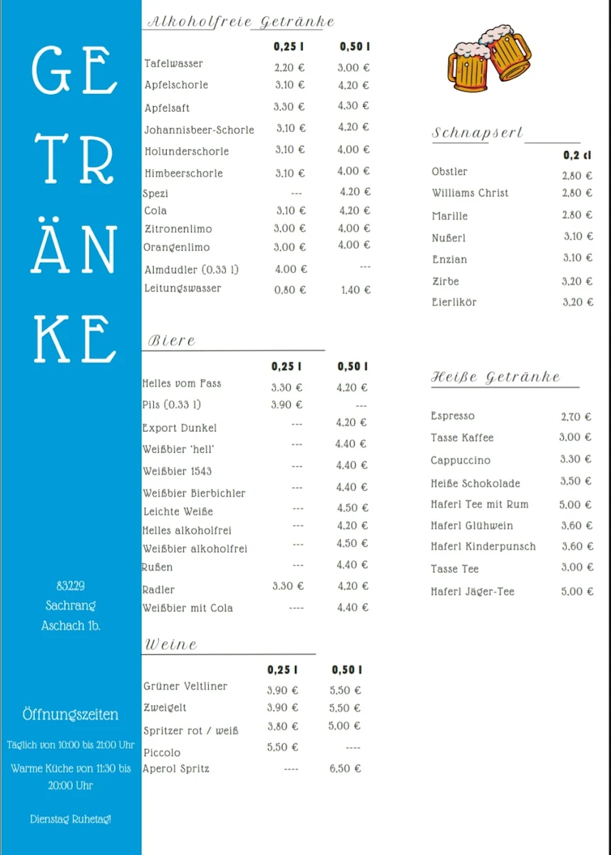 Speisekarte photo 3