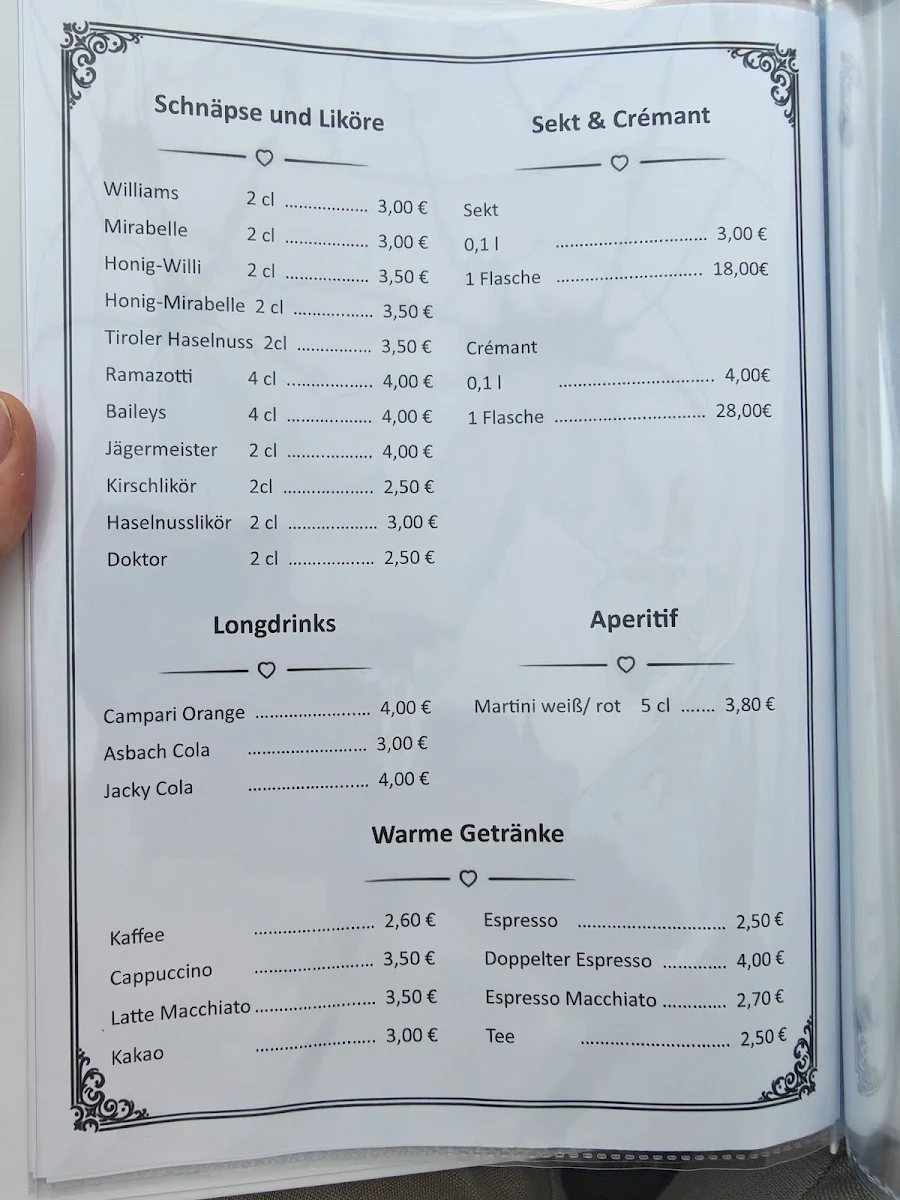 Speisekarte photo 2