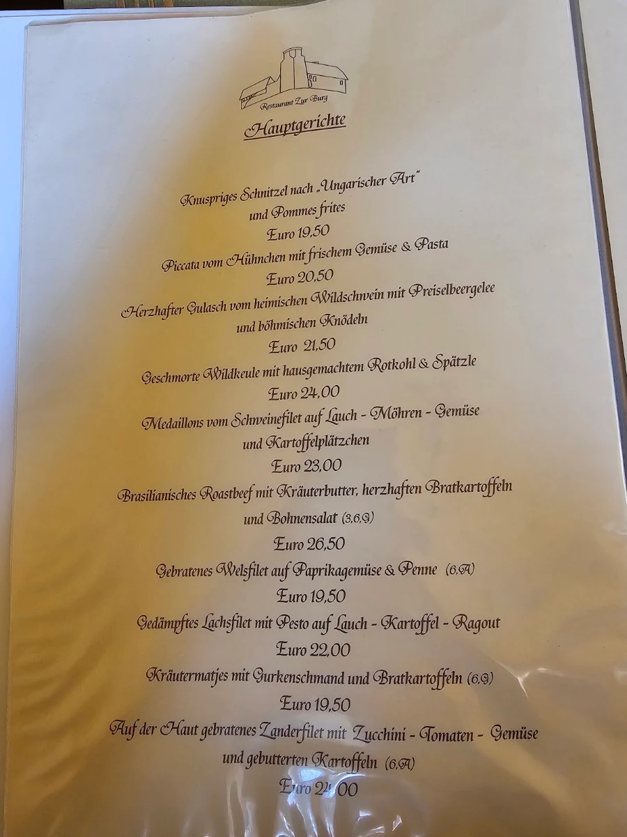 Speisekarte photo 1