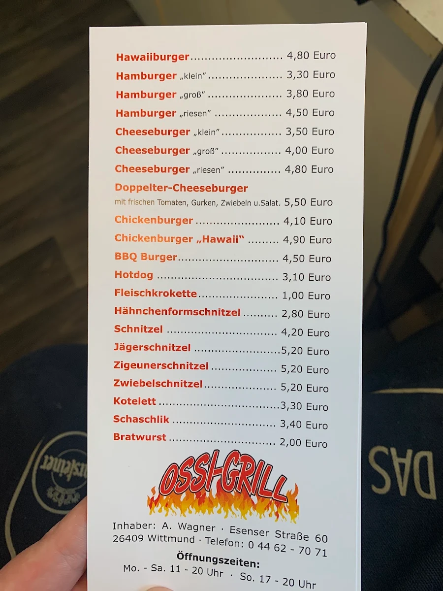 Speisekarte photo 3