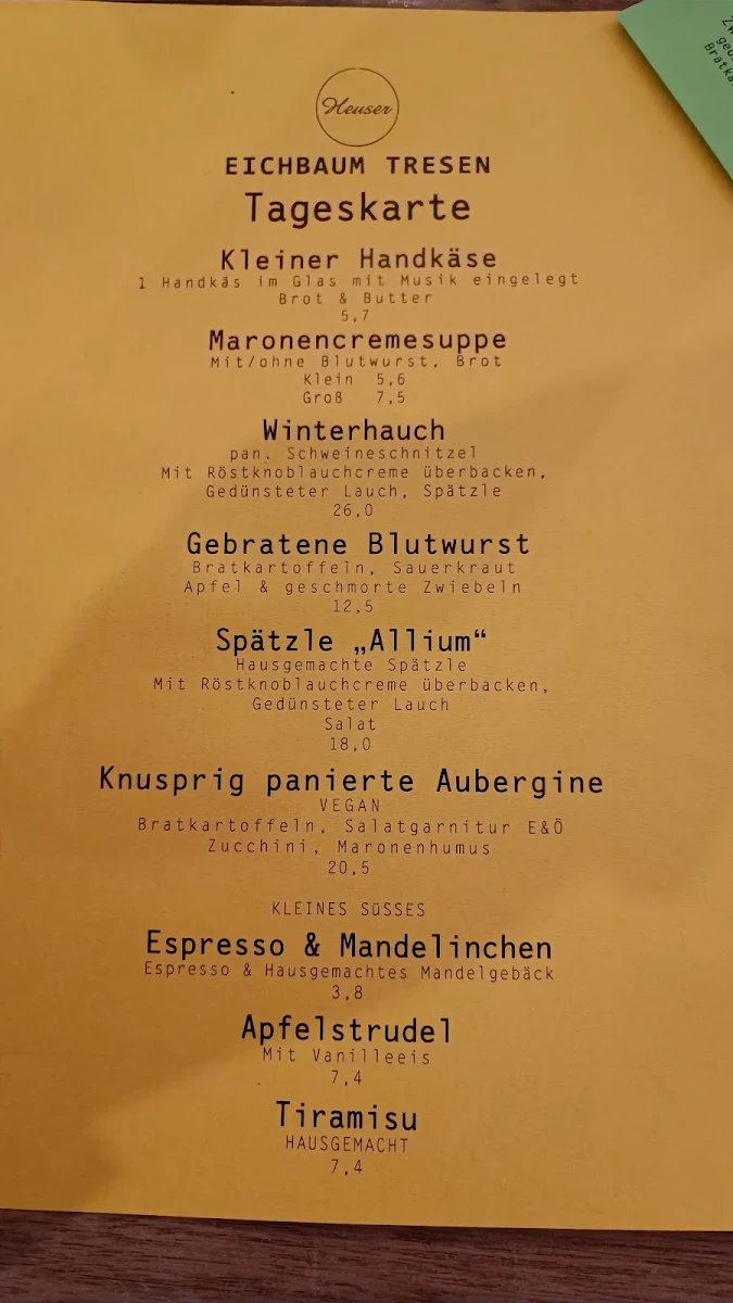 Speisekarte photo 8