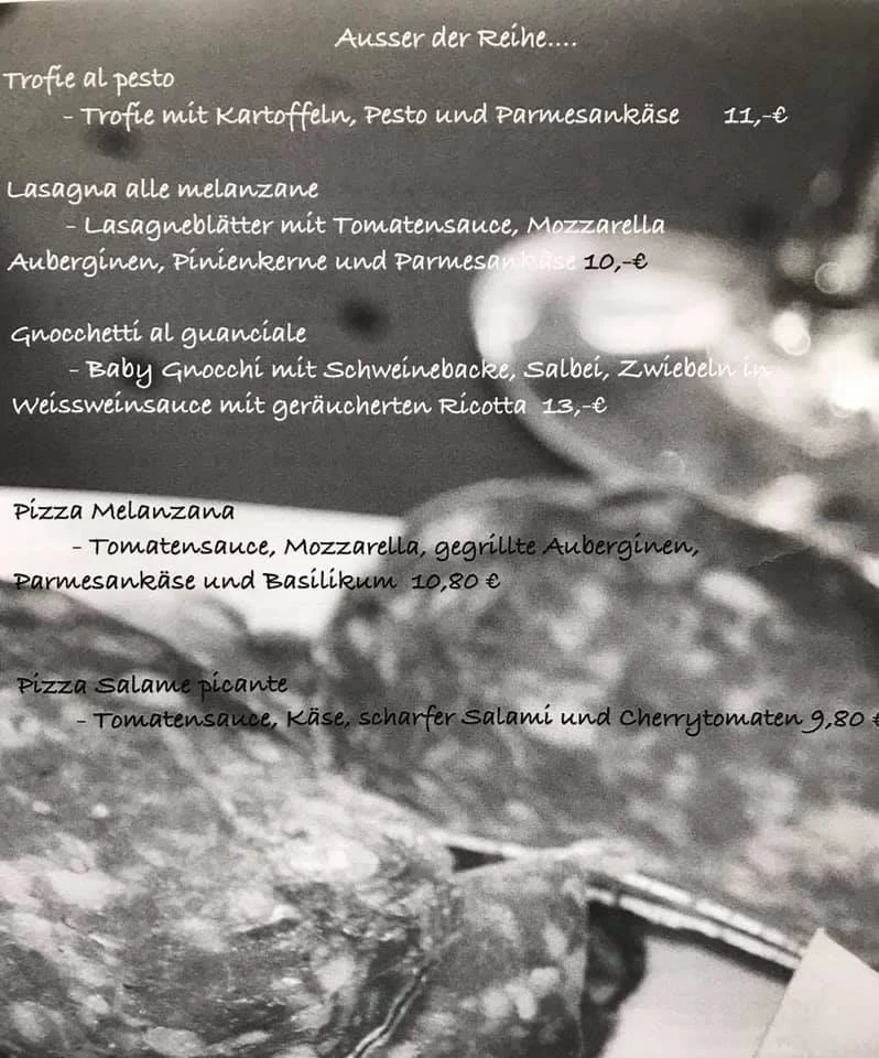 Speisekarte photo 2