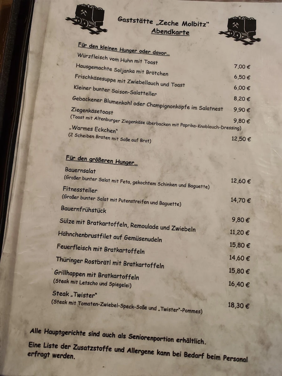 Speisekarte photo 1
