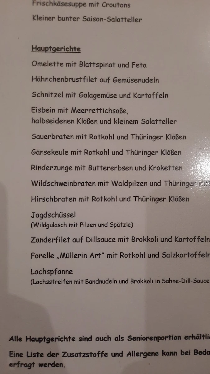 Speisekarte photo 3