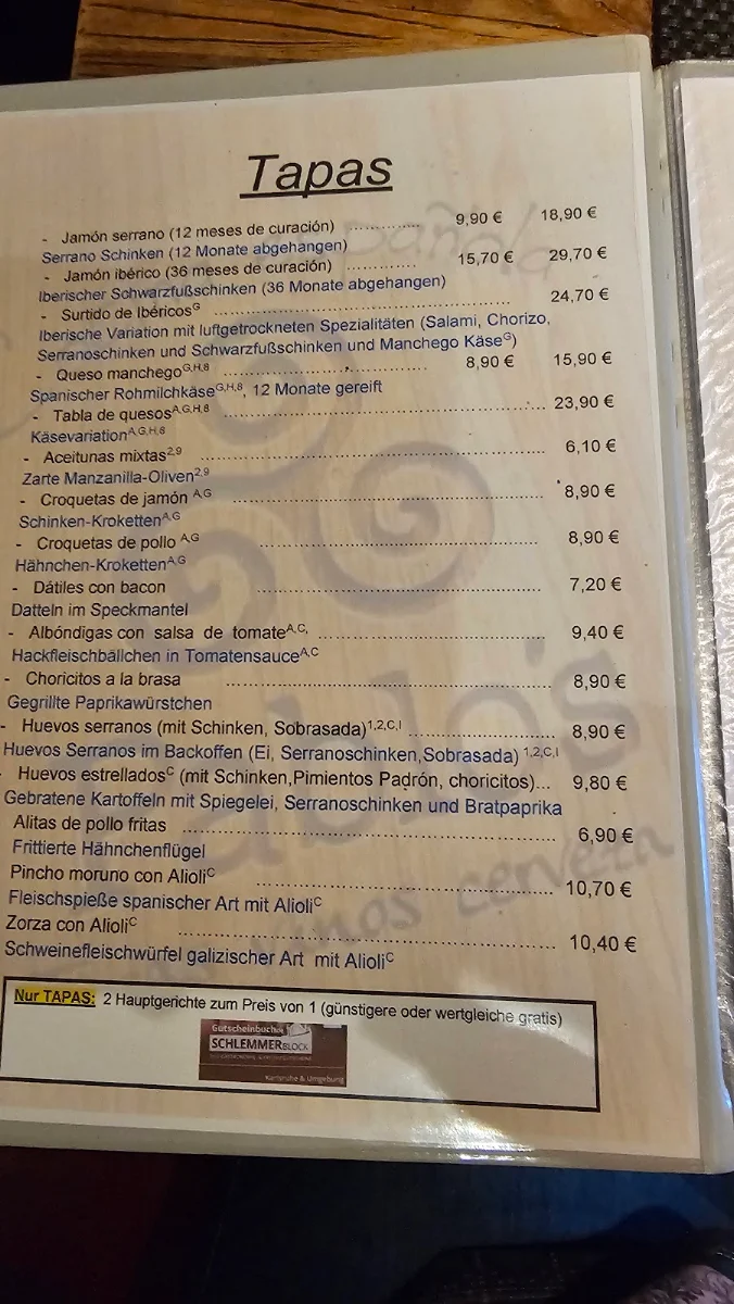 Speisekarte photo 4