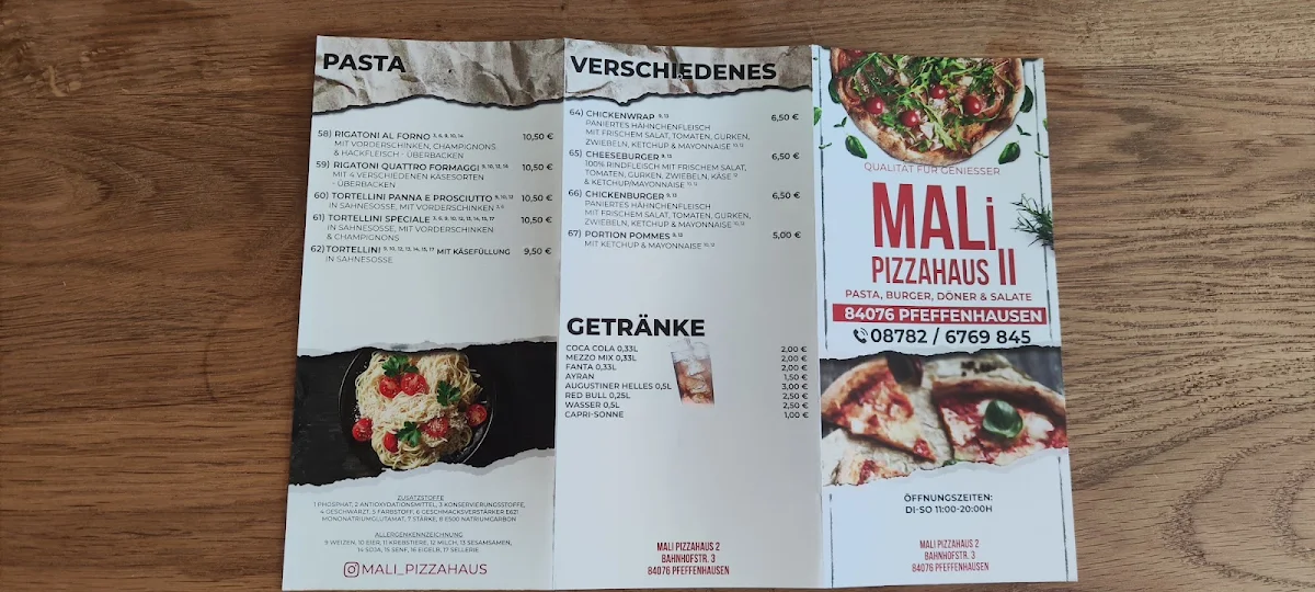 Speisekarte photo 2