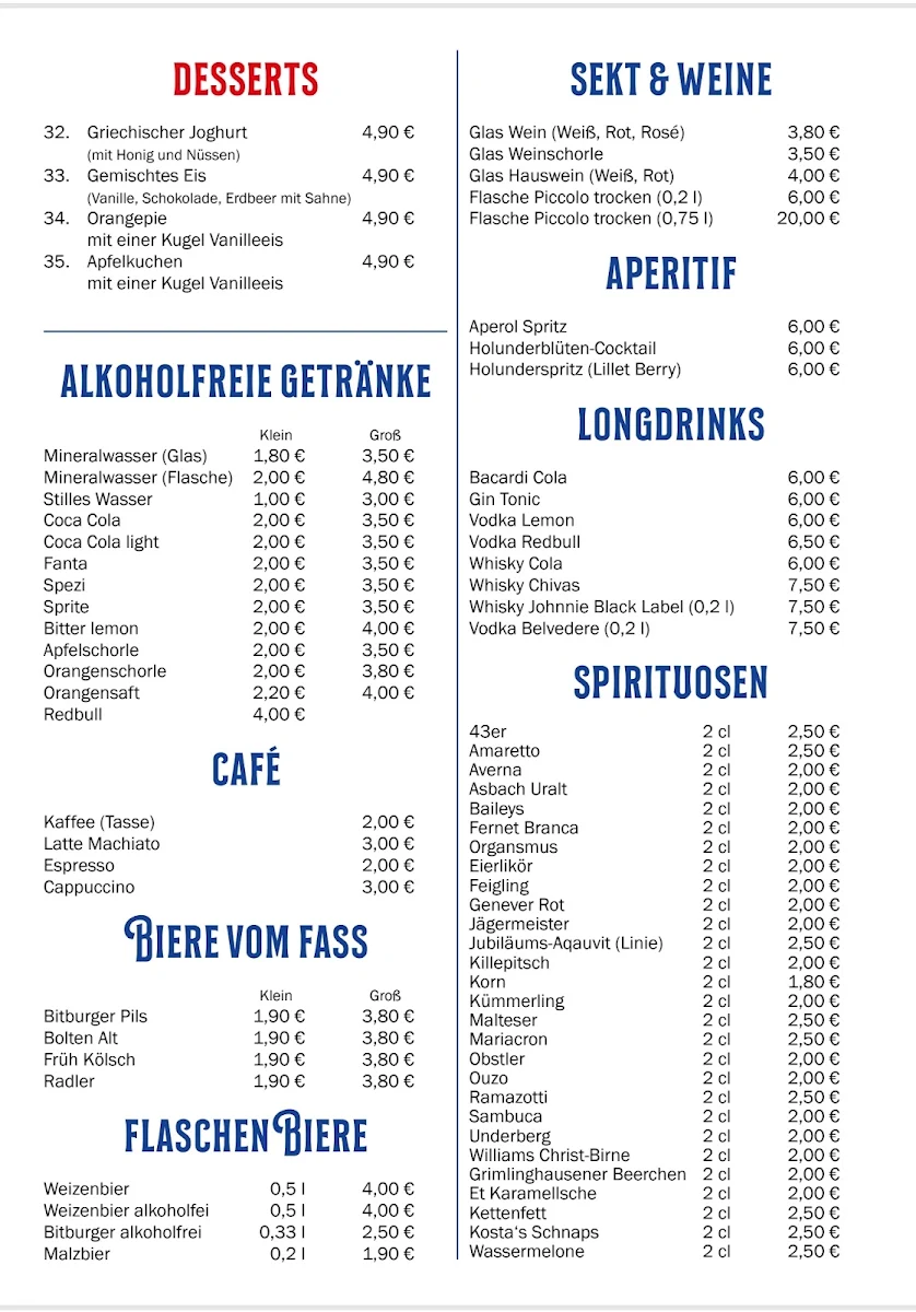 Speisekarte photo 2