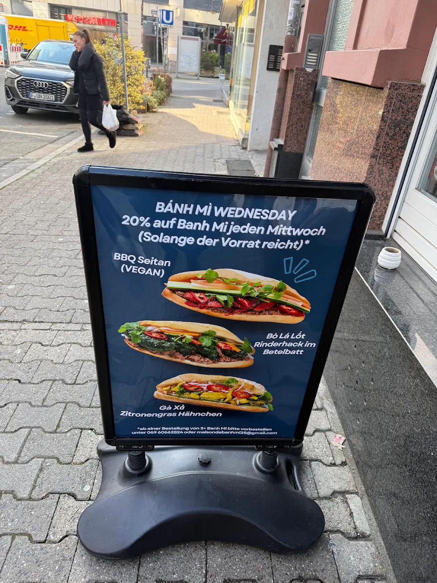 Speisekarte, Maison de Bánh Mì