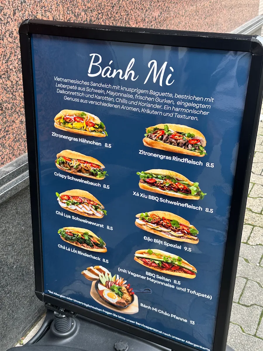 Speisekarte, Maison de Bánh Mì