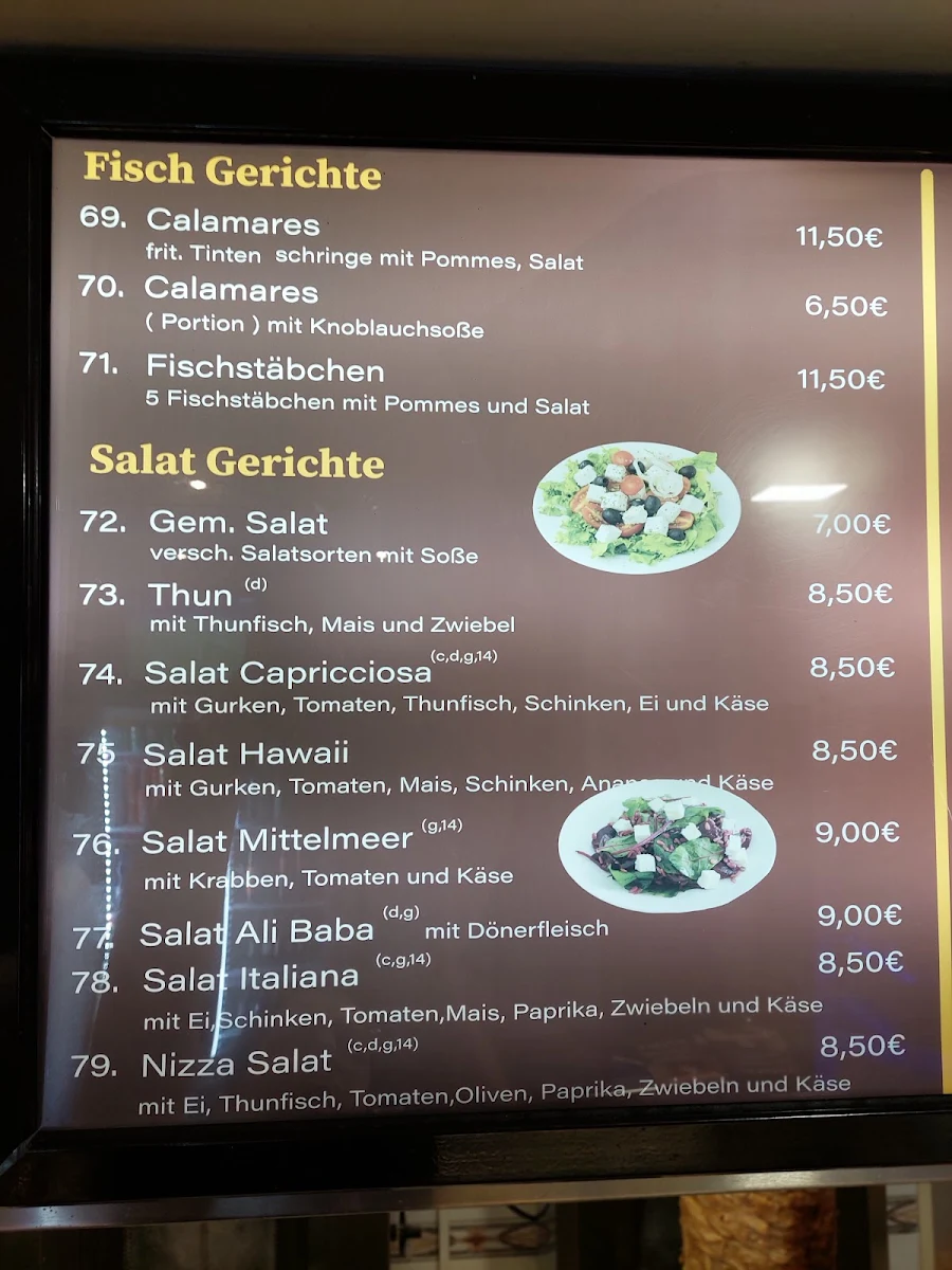 Speisekarte photo 2