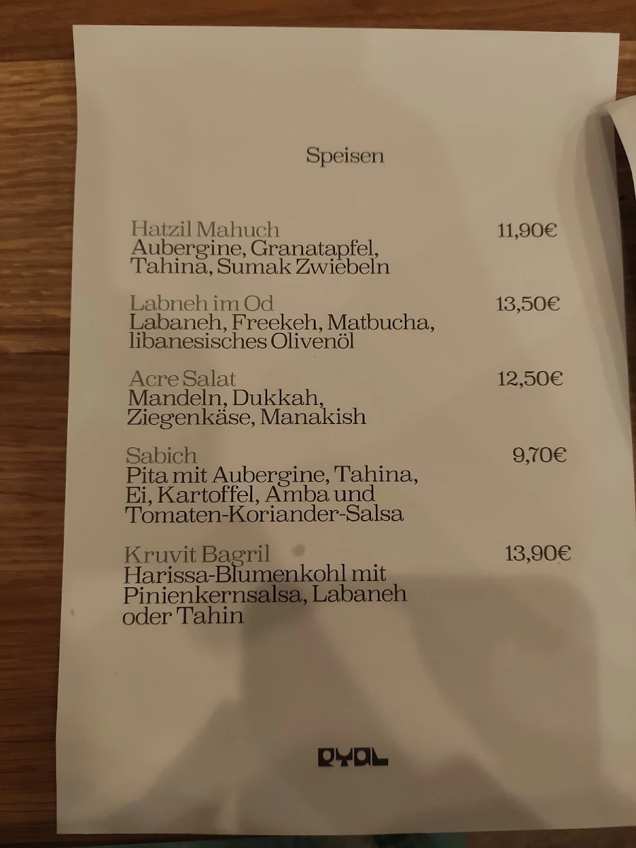 Speisekarte photo 5