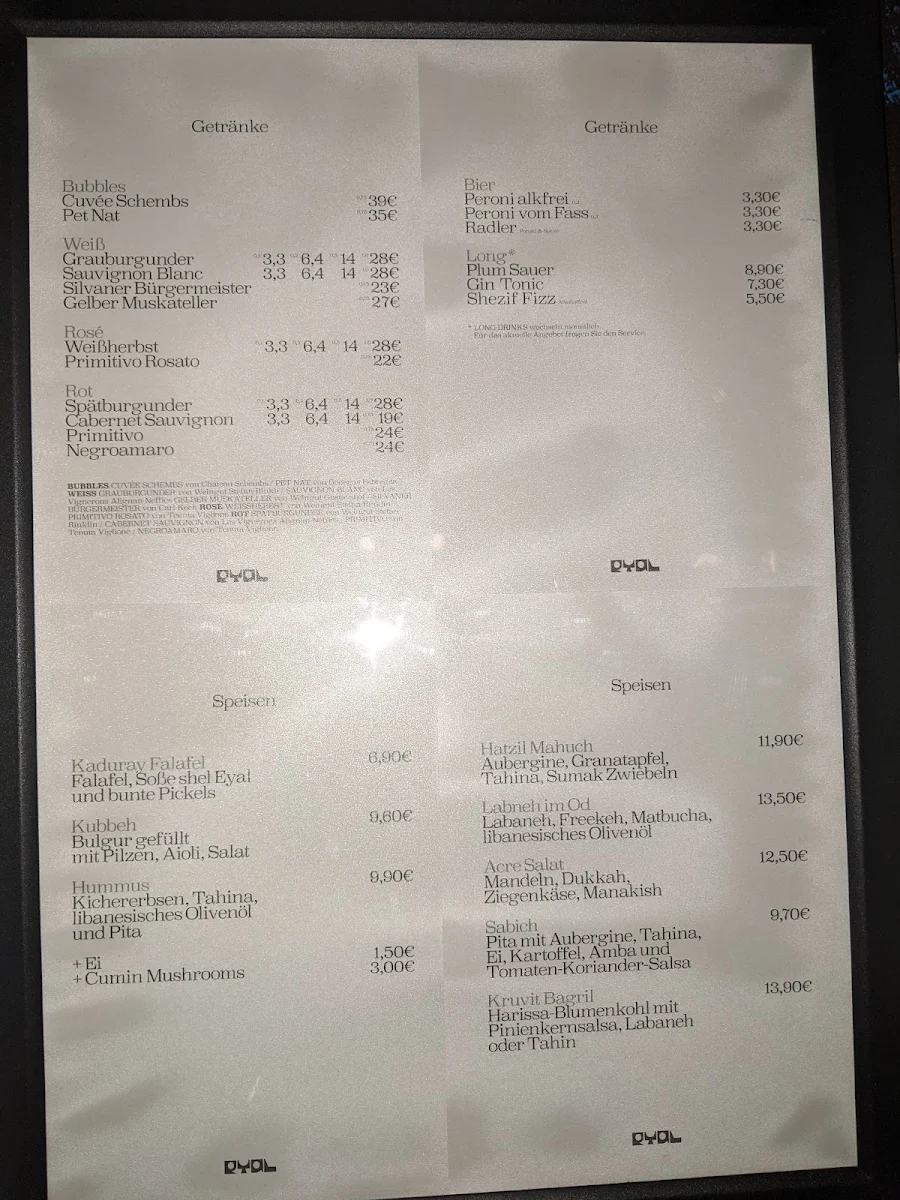 Speisekarte photo 6