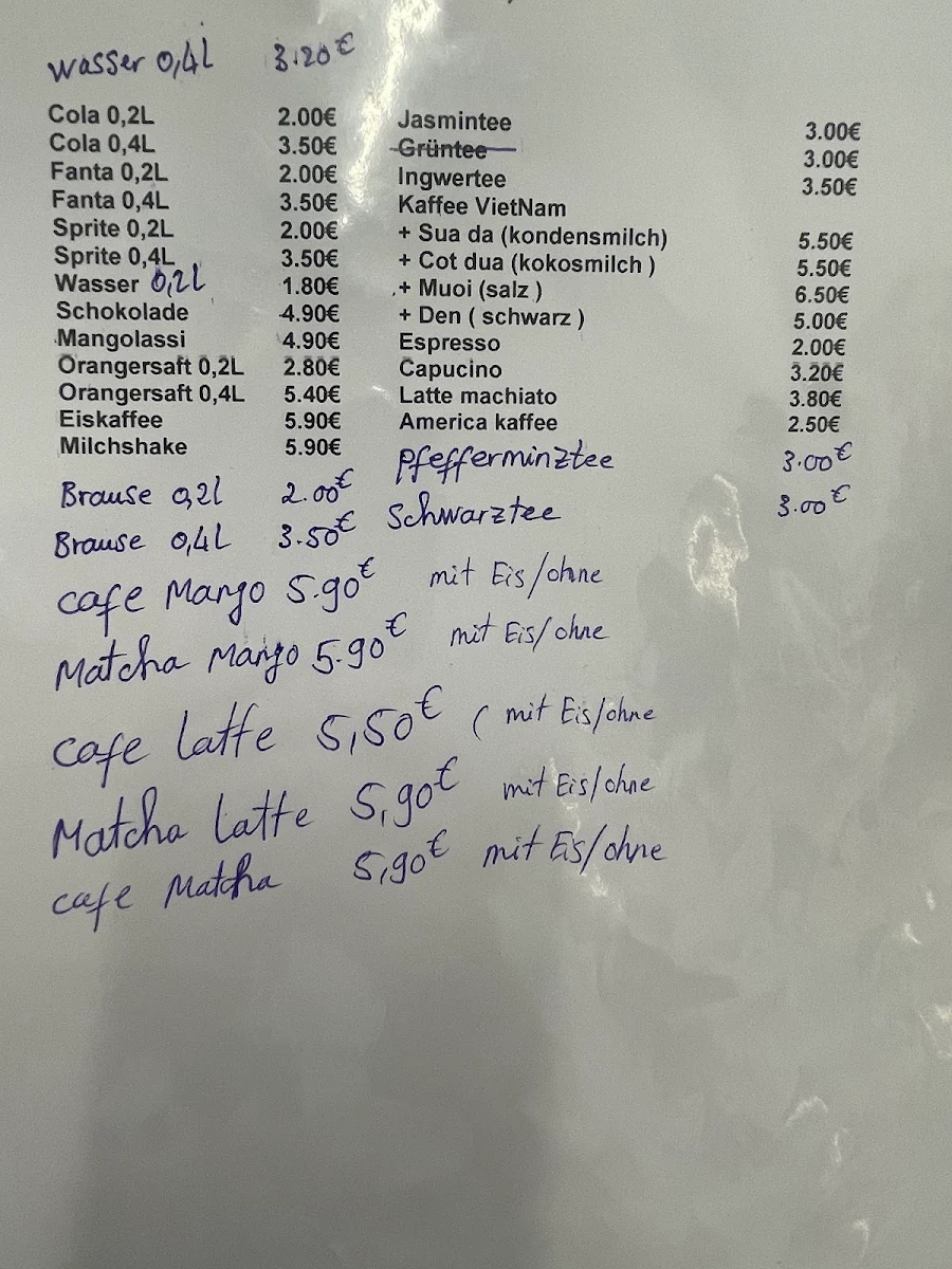 Speisekarte photo 1
