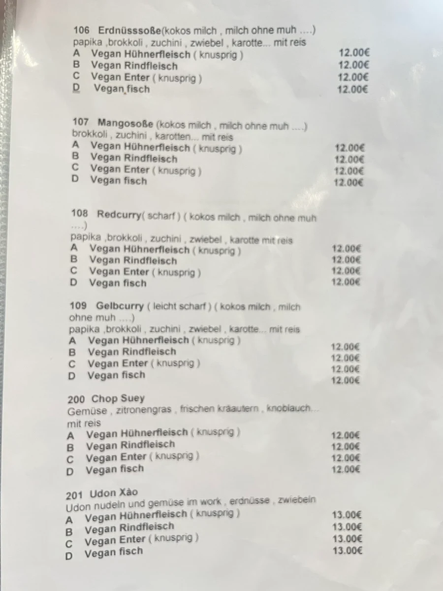 Speisekarte photo 6