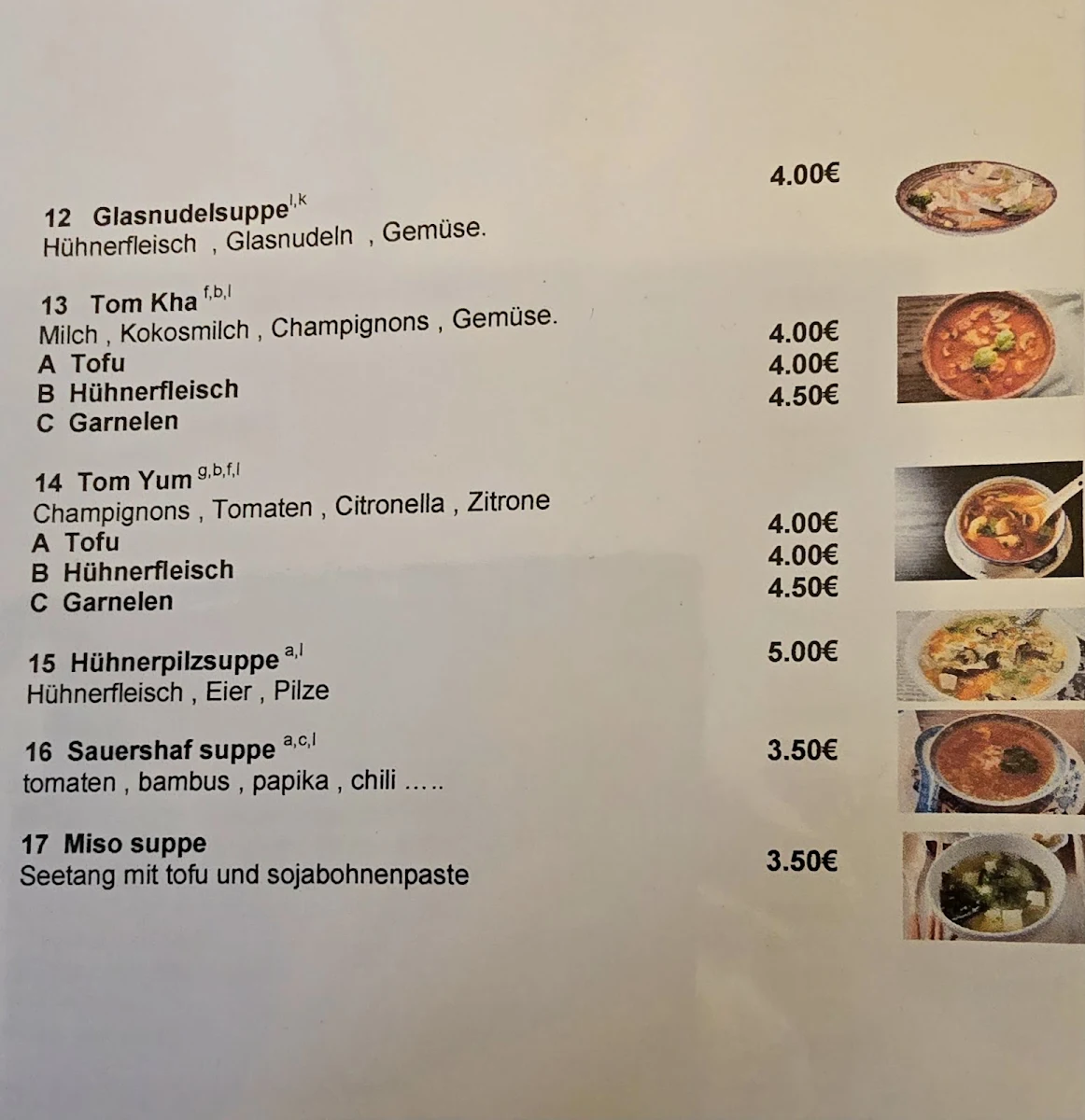 Speisekarte photo 7