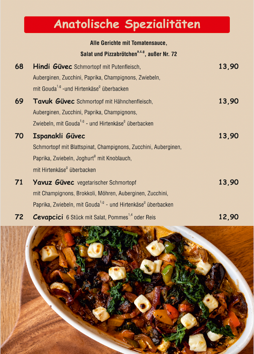 Speisekarte photo 10