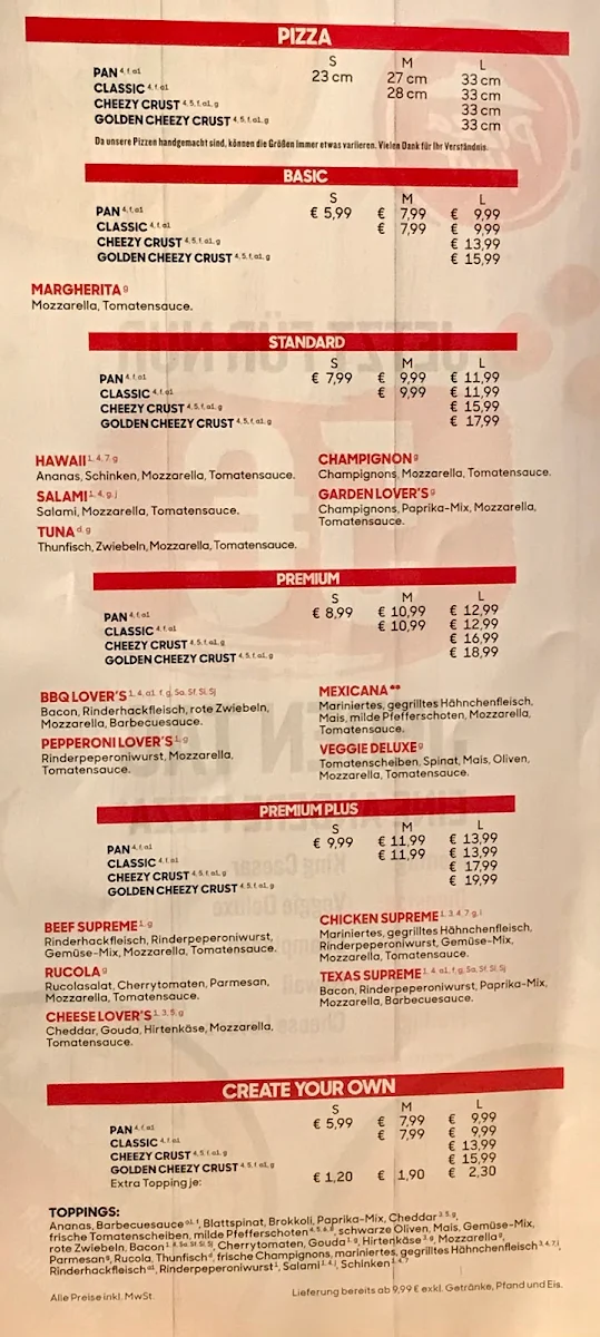 Speisekarte photo 2