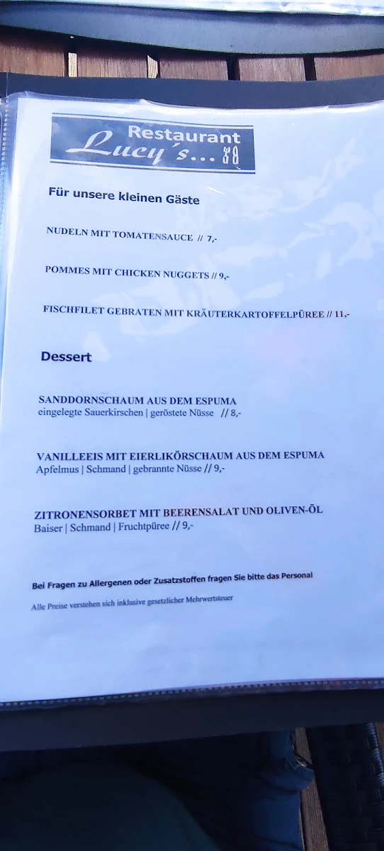 Speisekarte photo 9
