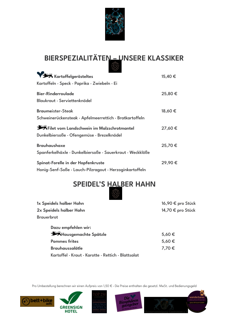 Speisekarte photo 2