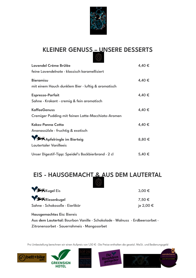Speisekarte photo 3