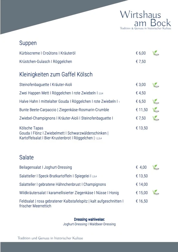 Speisekarte photo 7