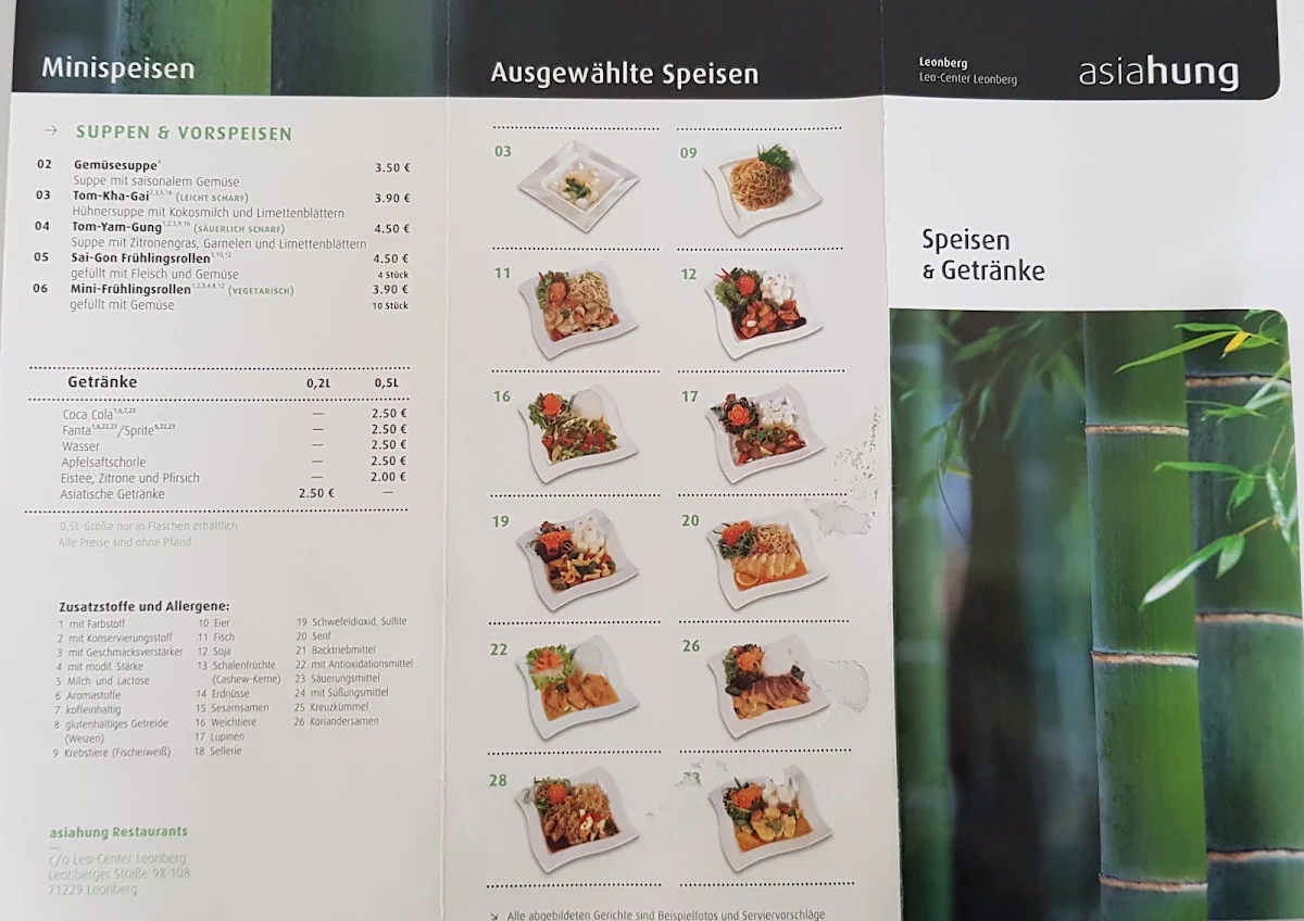 Speisekarte photo 2
