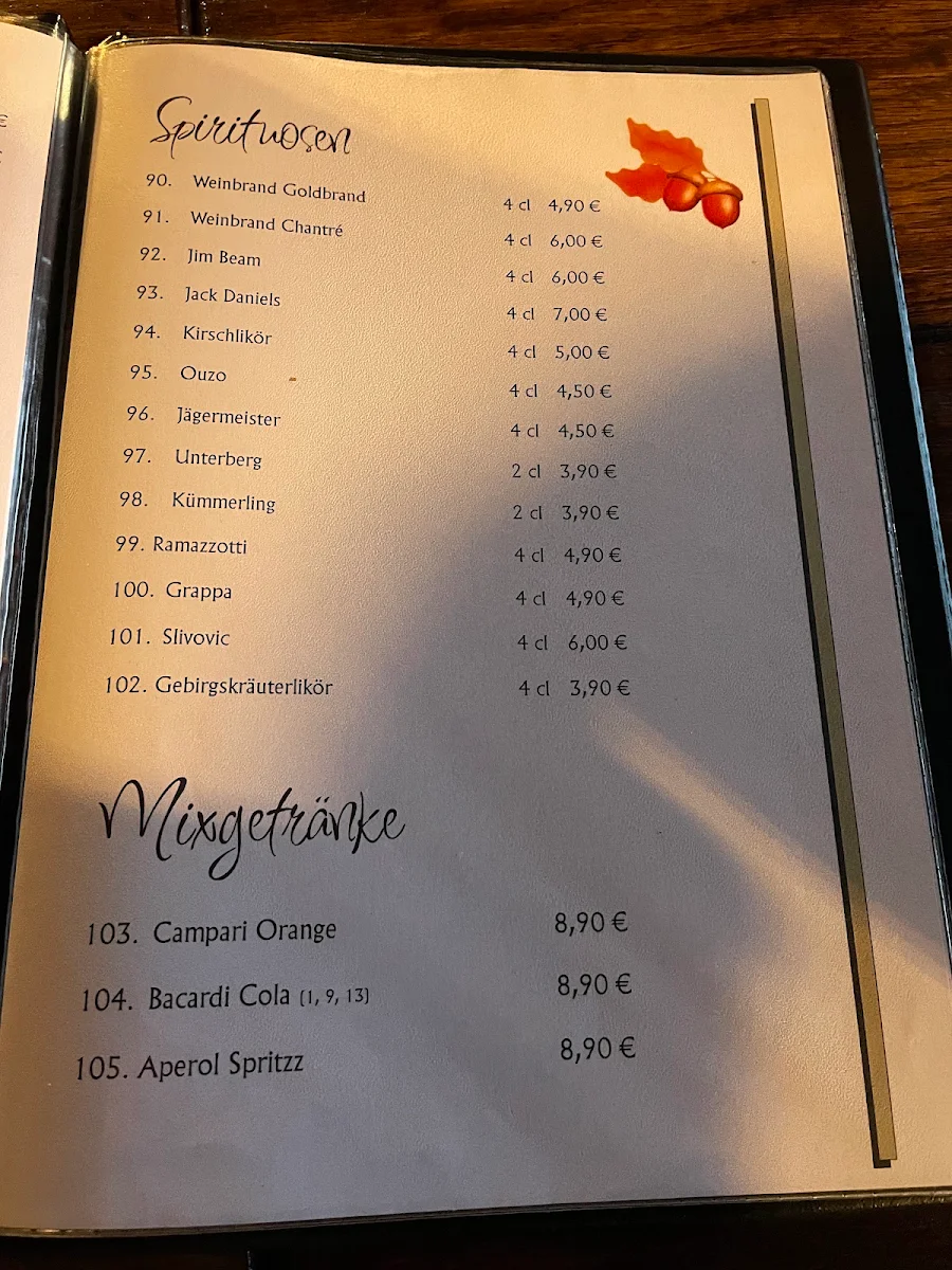 Speisekarte photo 10