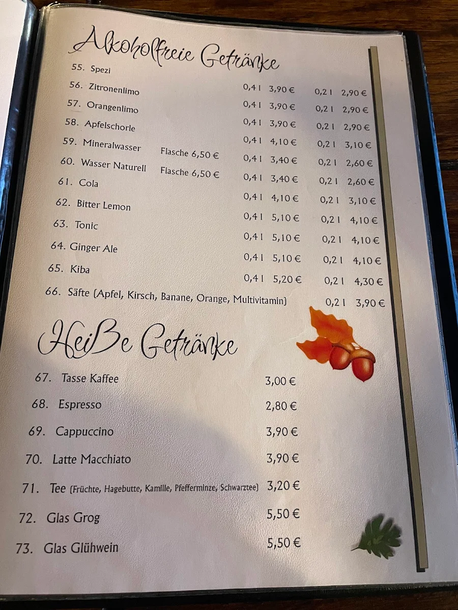 Speisekarte photo 3