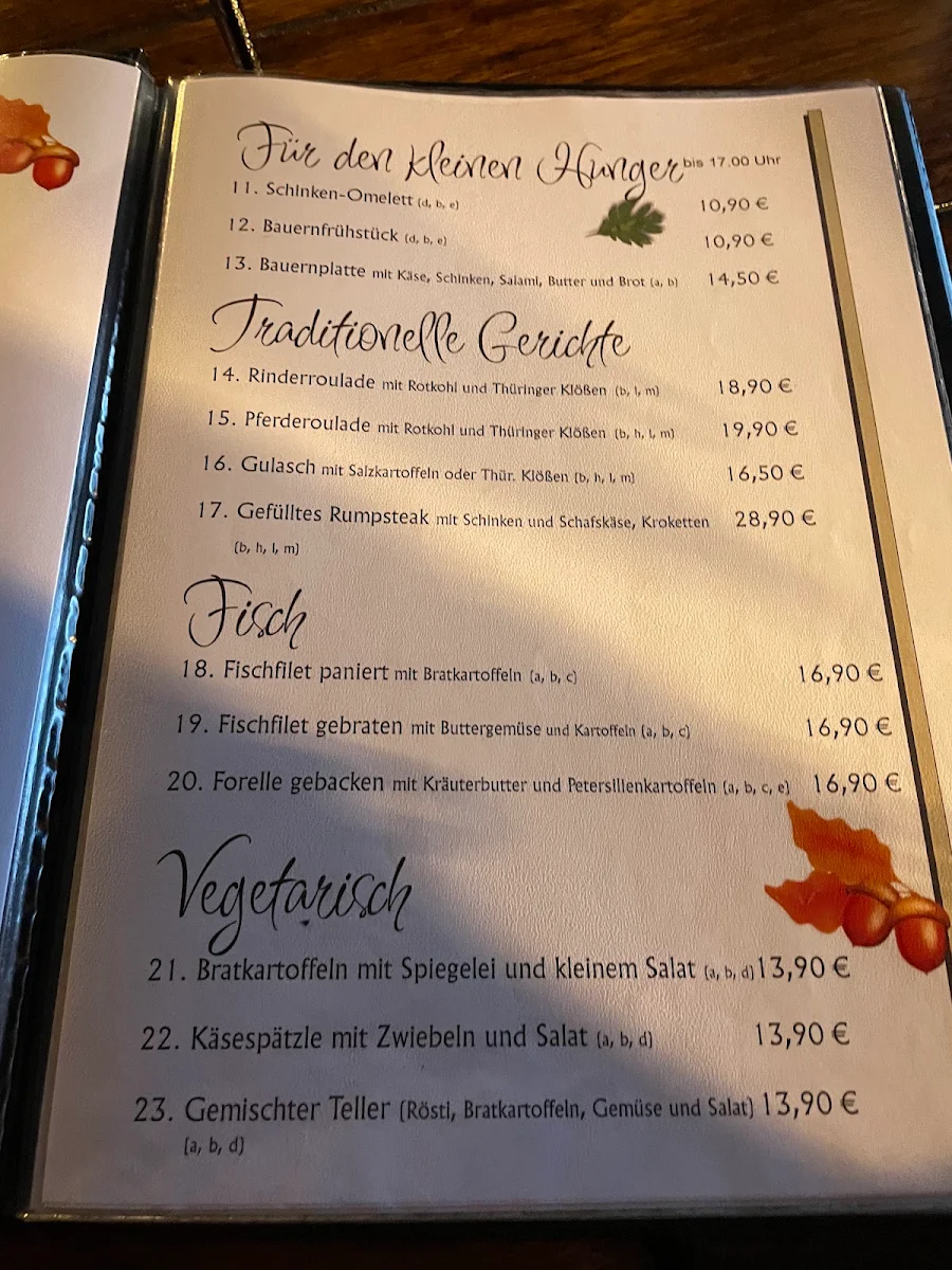 Speisekarte photo 5