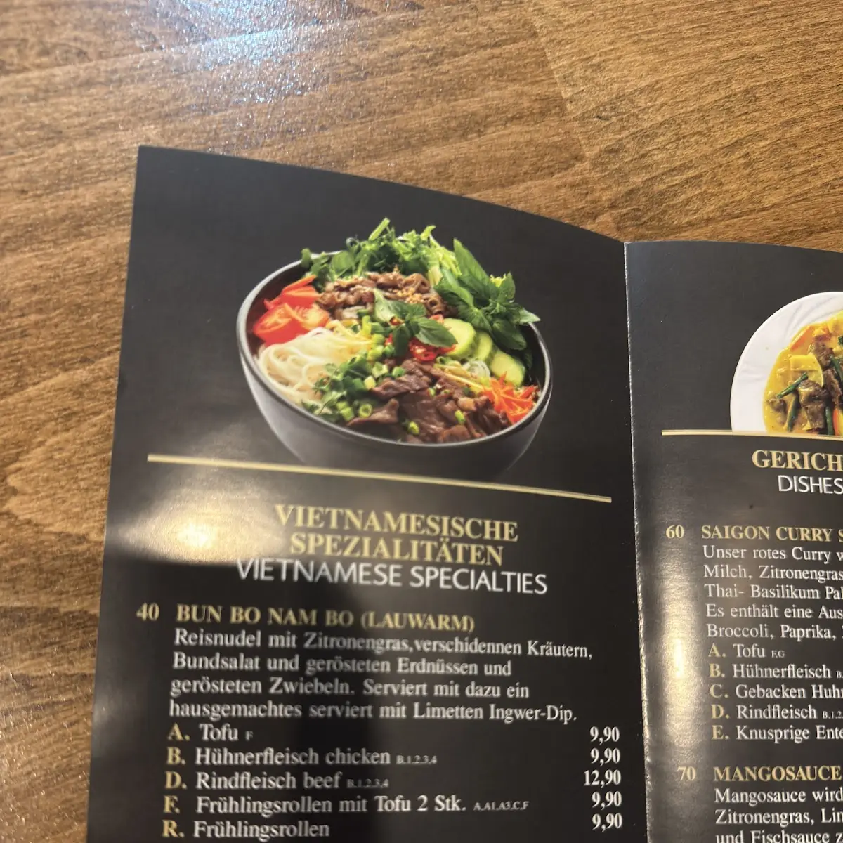 Speisekarte photo 2