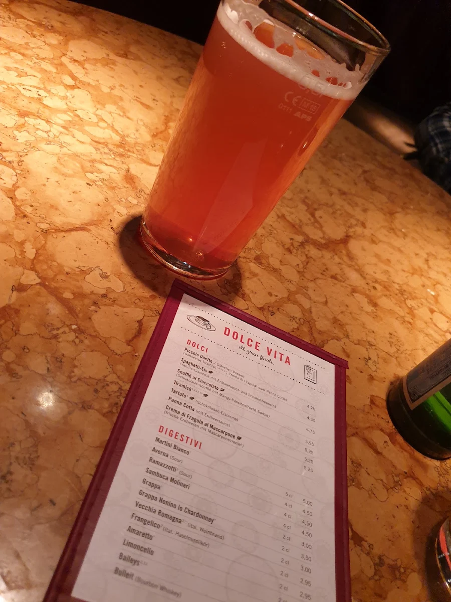 Speisekarte, L'Osteria München Bauhausplatz