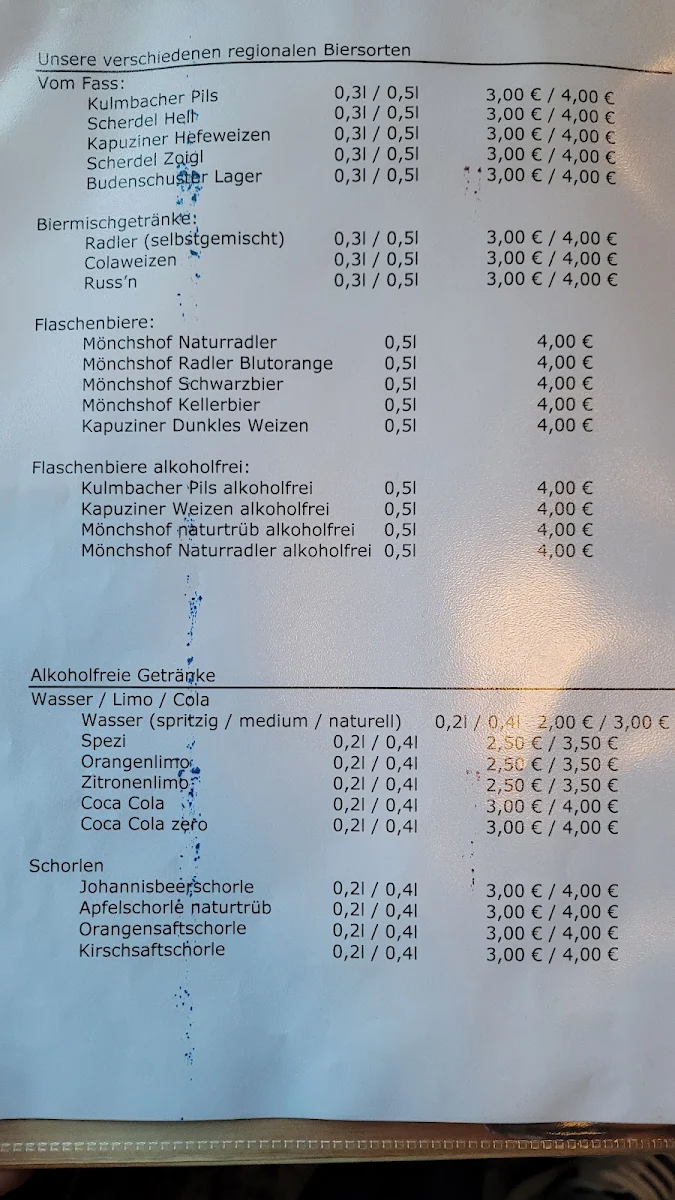 Speisekarte photo 1