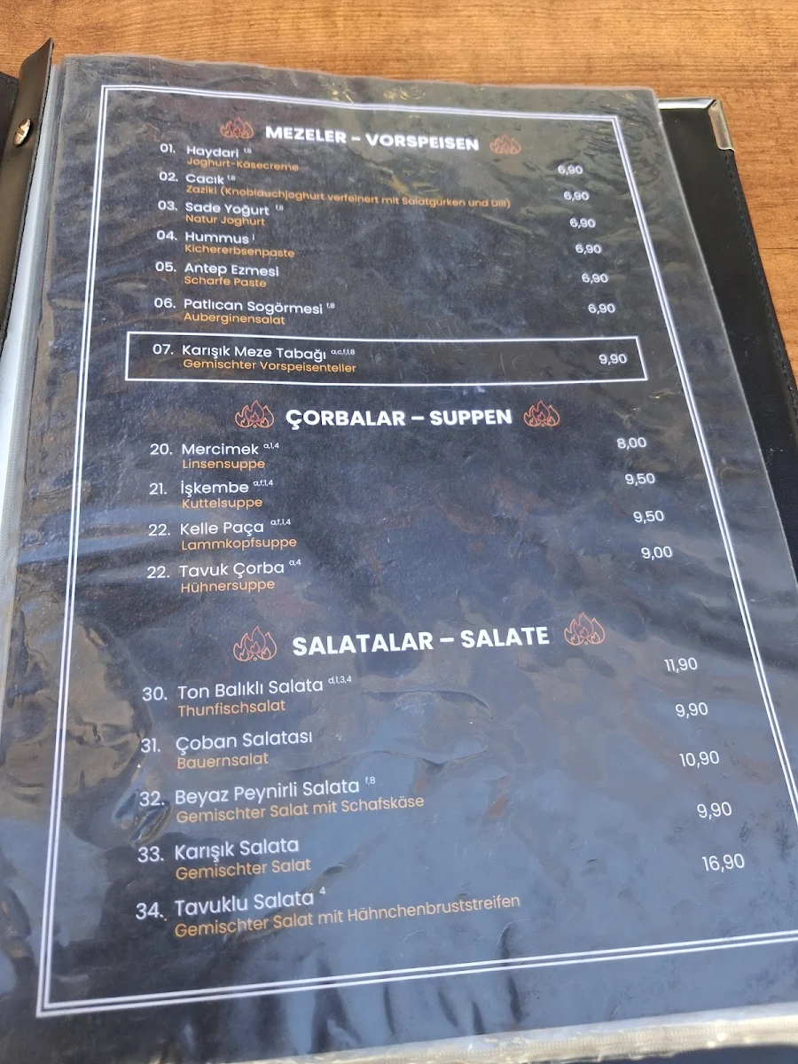 Speisekarte photo 2