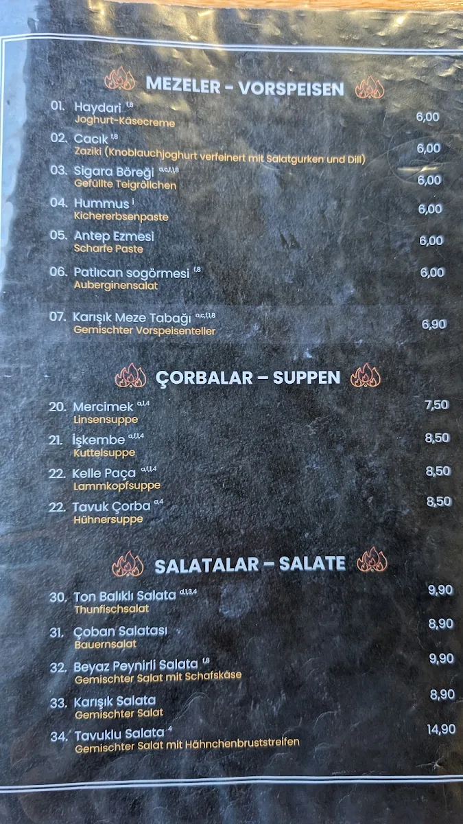 Speisekarte photo 5