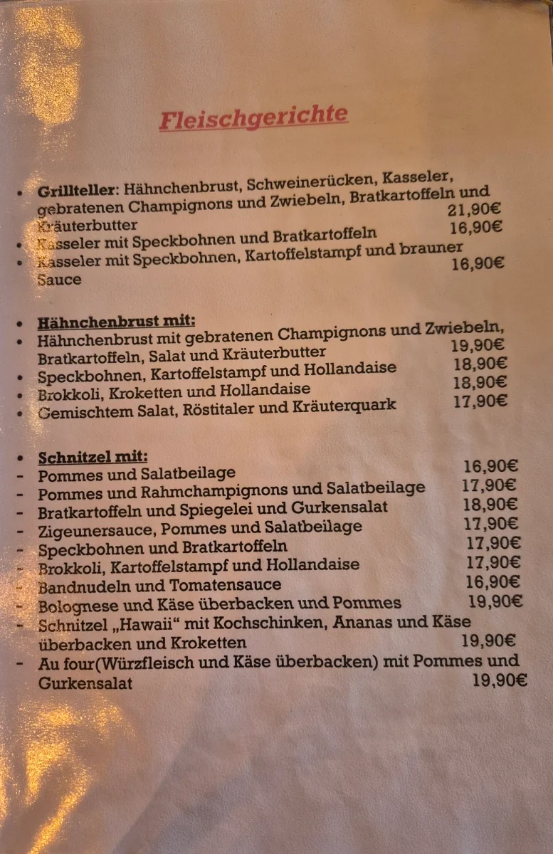 Speisekarte photo 3