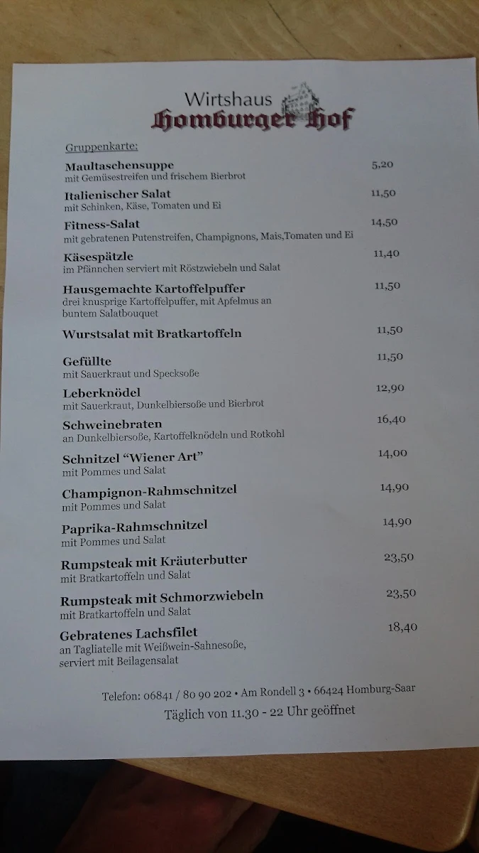 Speisekarte photo 8