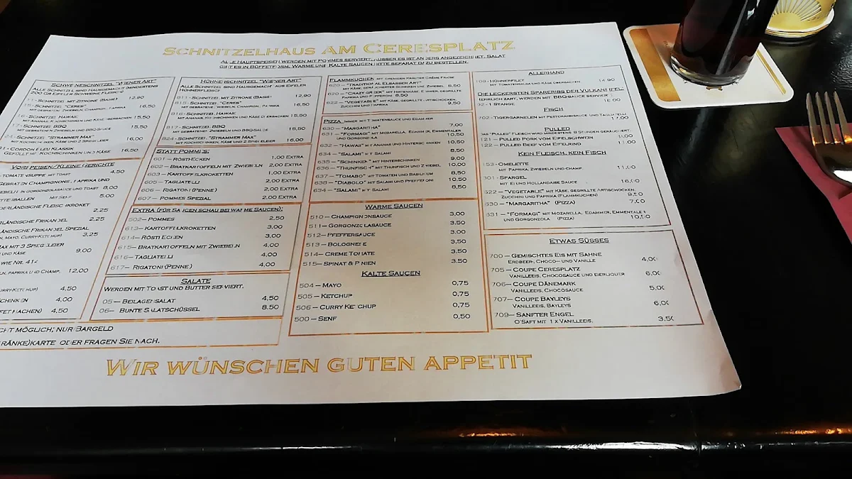 Speisekarte photo 3